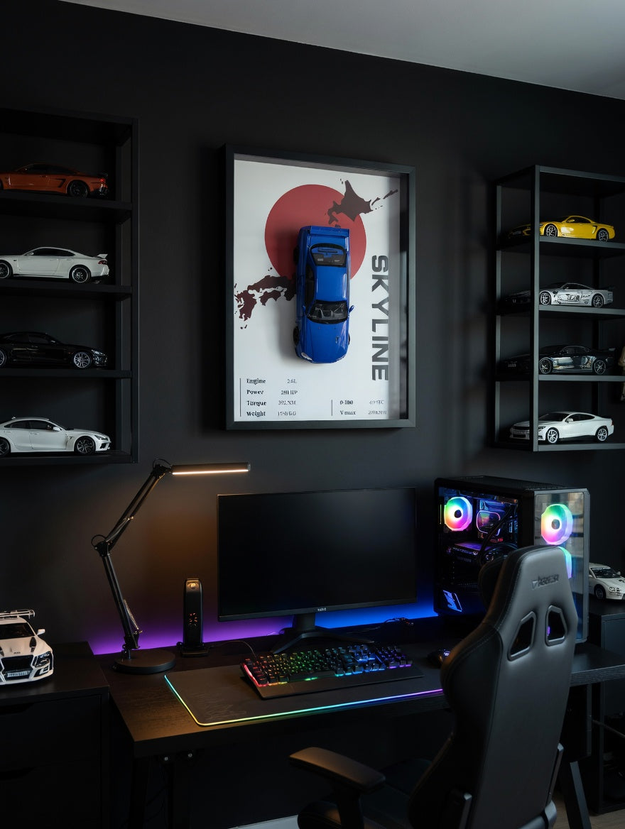 Nissan Skyline R34 - model w ramce 3D — zdjęcie 4
