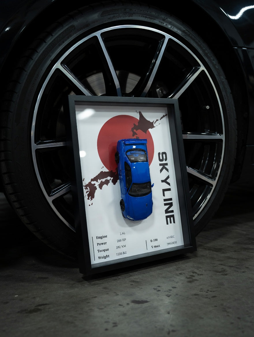 Nissan Skyline R34 - model w ramce 3D — zdjęcie 8