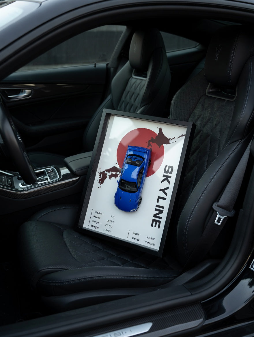 Nissan Skyline R34 - model w ramce 3D — zdjęcie 5