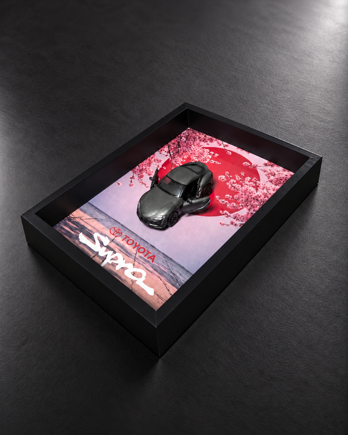Toyota Supra - model w ramce 3D — zdjęcie 2